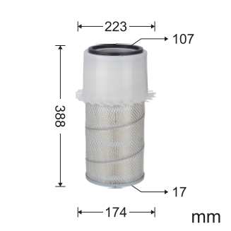 FS655/KS1926/KS568C/R90P/31E30212/P813/R115VS/CH636X For R110-7 S4K Complete Filter Kit