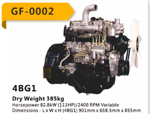 Bom preço 4BG1 TP JPN GF-0002 SÉRIE DE MOTORES ASSY on-line