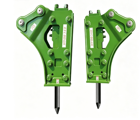 Guter Preis Hengyi Gongbing Hydraulischer Felsspalter Hammer für Bagger Online