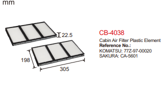 ভালো দাম PC400-6 6D125E-2 এর জন্য FS616/CB4038/KS1925/KS5902/WF2075/CH924/P813/P832/CH1233 সম্পূর্ণ ফিল্টার কিট অনলাইন
