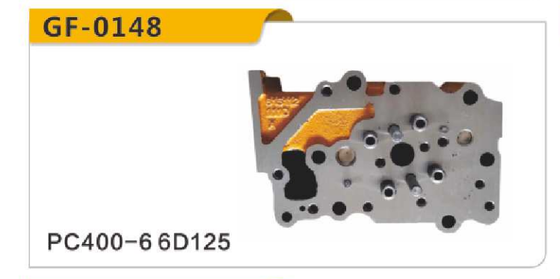 ভালো দাম PC400-6/6D125 TP JPN GF-0148 ইঞ্জিন পার্টস সিলিন্ডার হেড অনলাইন
