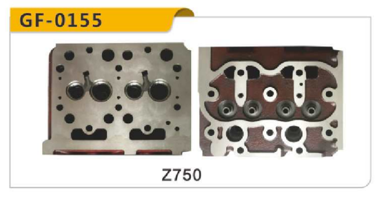 अच्छा दाम Z750 TP JPN GF-0155 इंजन पार्ट्स सिलेंडर हेड ऑनलाइन