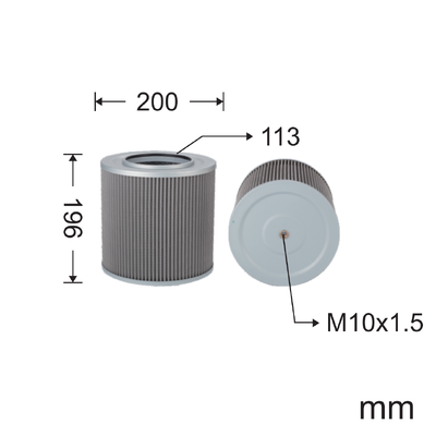 Good price FS616/P839/KS569C/P801/P813/CH9107T/KSH1031 For HD2500SE 8DC9-T Complete Filter Kit online