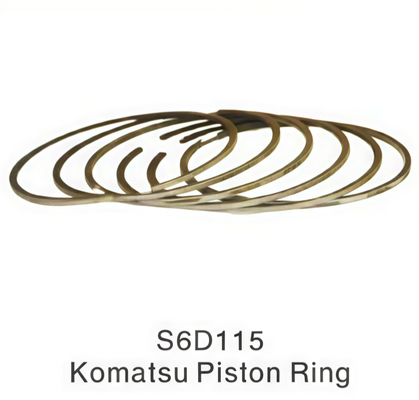 Good price EXCAVATOR ENGINE PISTON RING SERIES FOR S6D115 KOMATSU online
