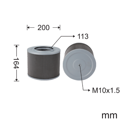 Good price CA7035/CB4006/CB4007/4484495/Y4676385/4642641/CH924/4630525/CH1237T For ZX650LC-3/ZX670LC-3 6WG1 Complete Filter Kit online