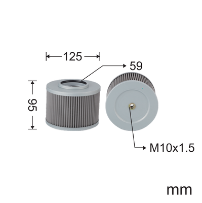 Good price FS131/CB4009/HH16432430/HH16643560/12924255730/P829/P813/CH1012T For EC80D Complete Filter Kit online